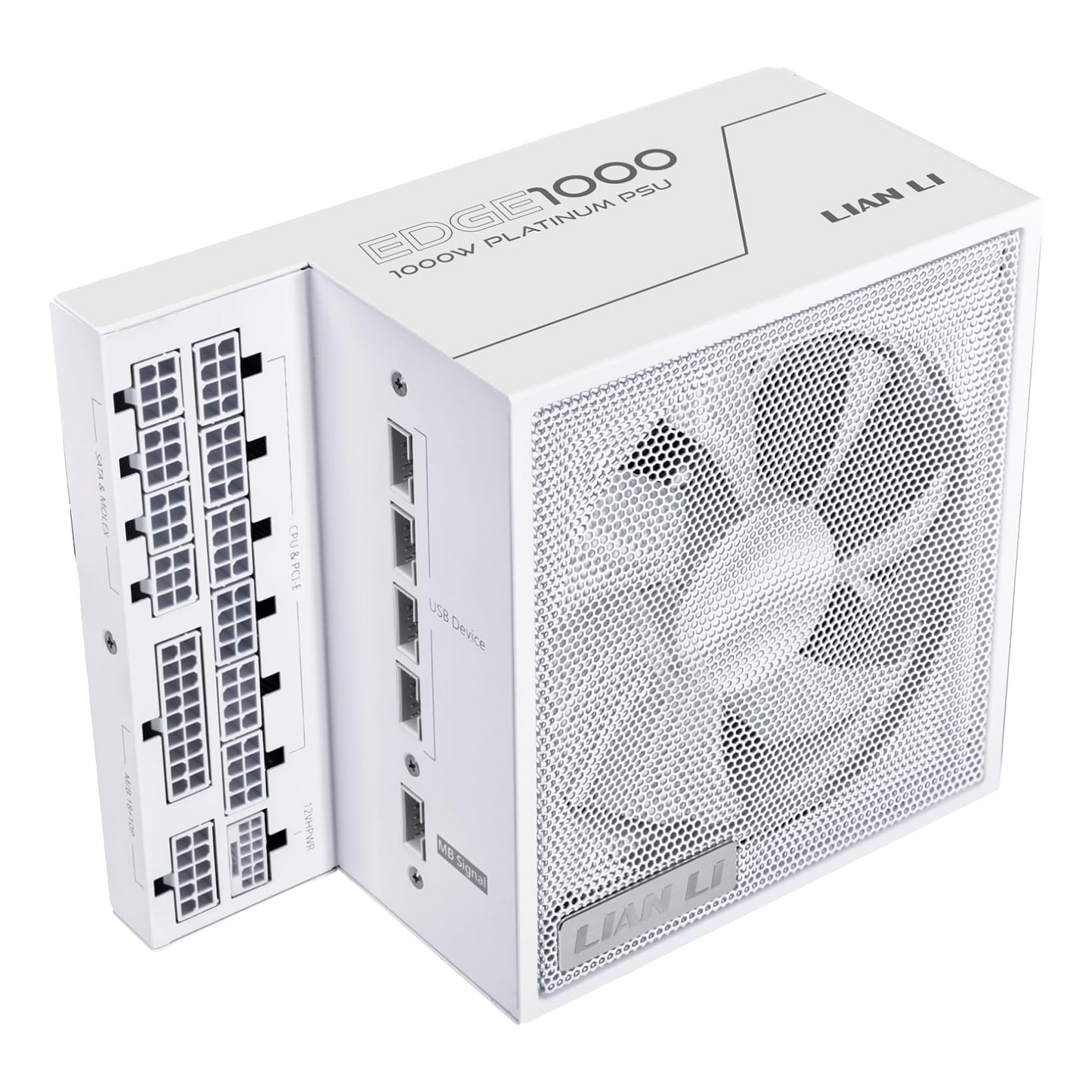 FUENTE CERTIFICADA 1000W LIAN LI EG1000P ATX 3.1 80 PLUS PLATINIUM BLANCA