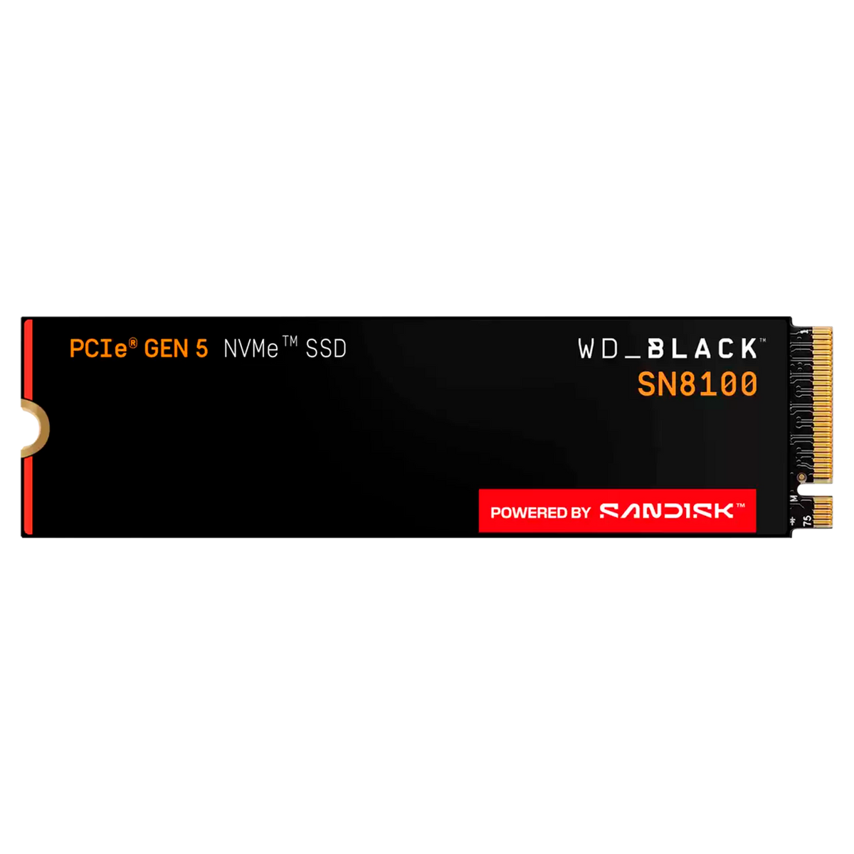 DISCO M.2 WESTER DIGITAL 1TB SN8100 PCI 5.0