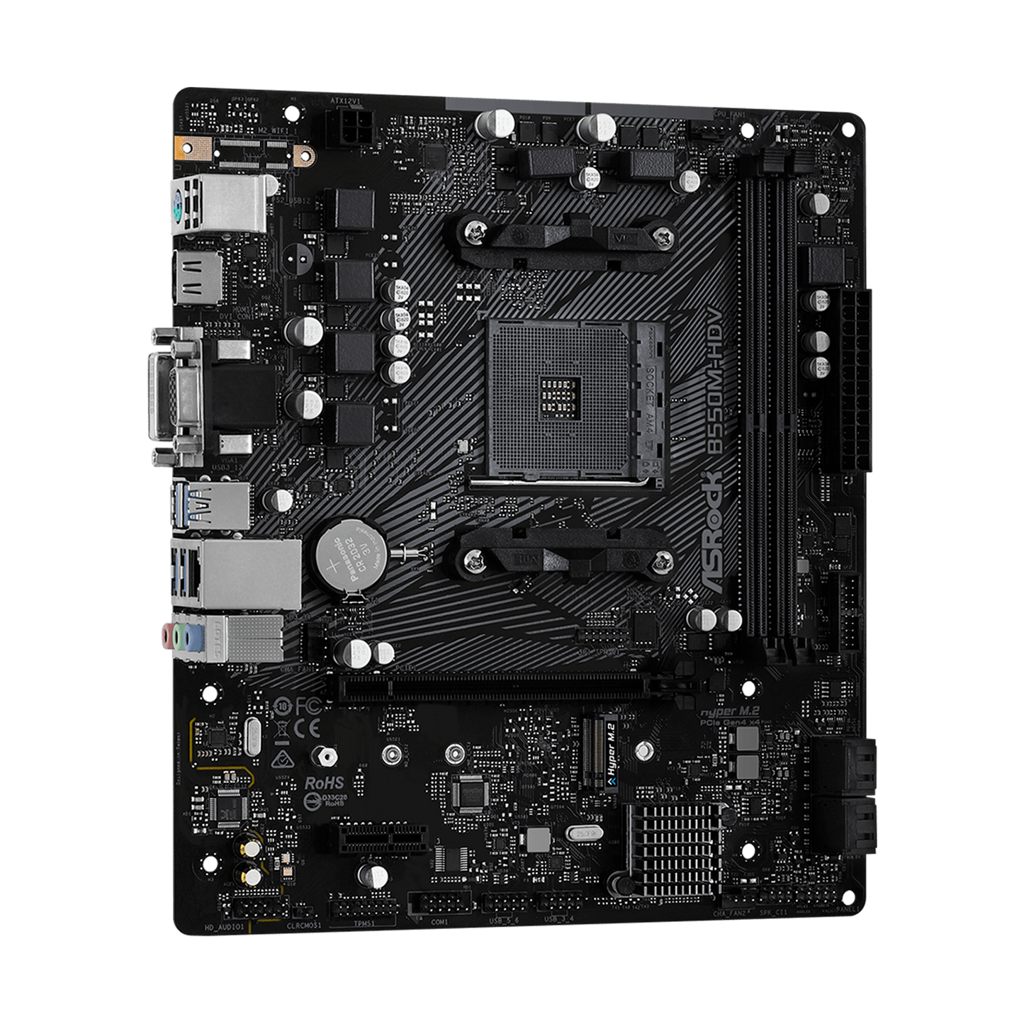 TARJETA MADRE ASROCK B550M-HDV AM4