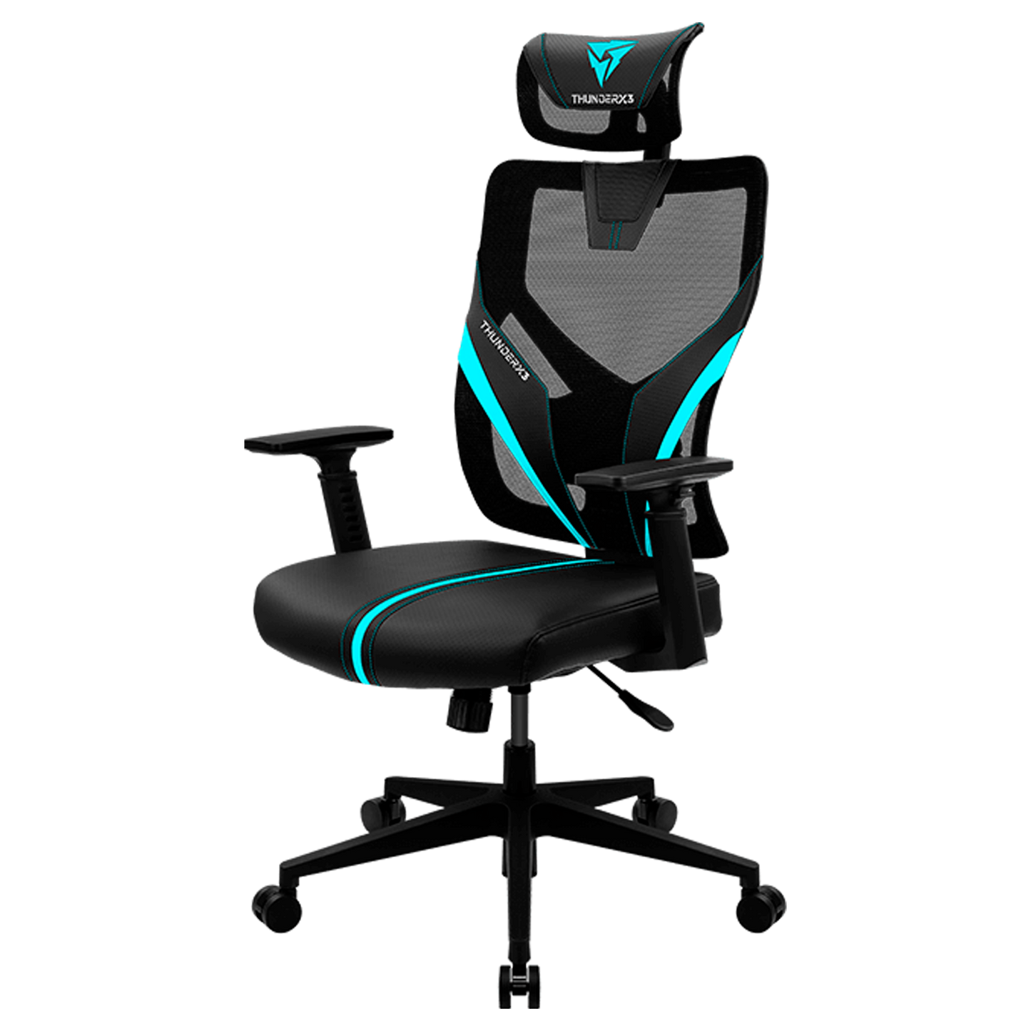 SILLA GAMER AEROCOOL GAMER YAMA 1 ERGONOMICA NEGRO AZUL