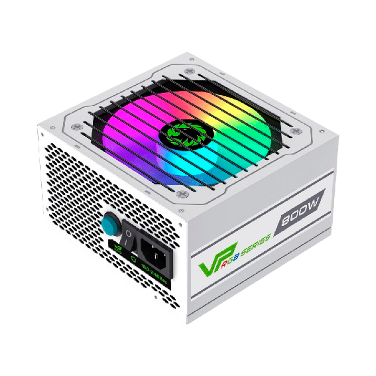 FUENTE CERTIFICADA GAMEMAX 800W VP 800 RGB 80+ BRONCE BLANCA