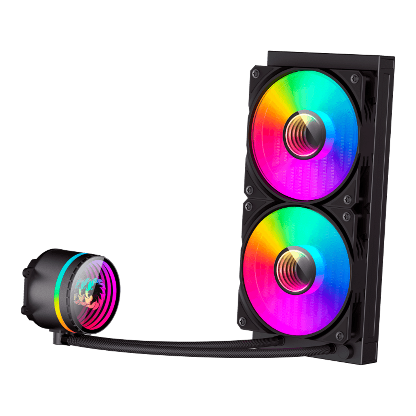 REFRIGERACION LIQUIDA GAMEMAX ICEBURG 240 NEGRA