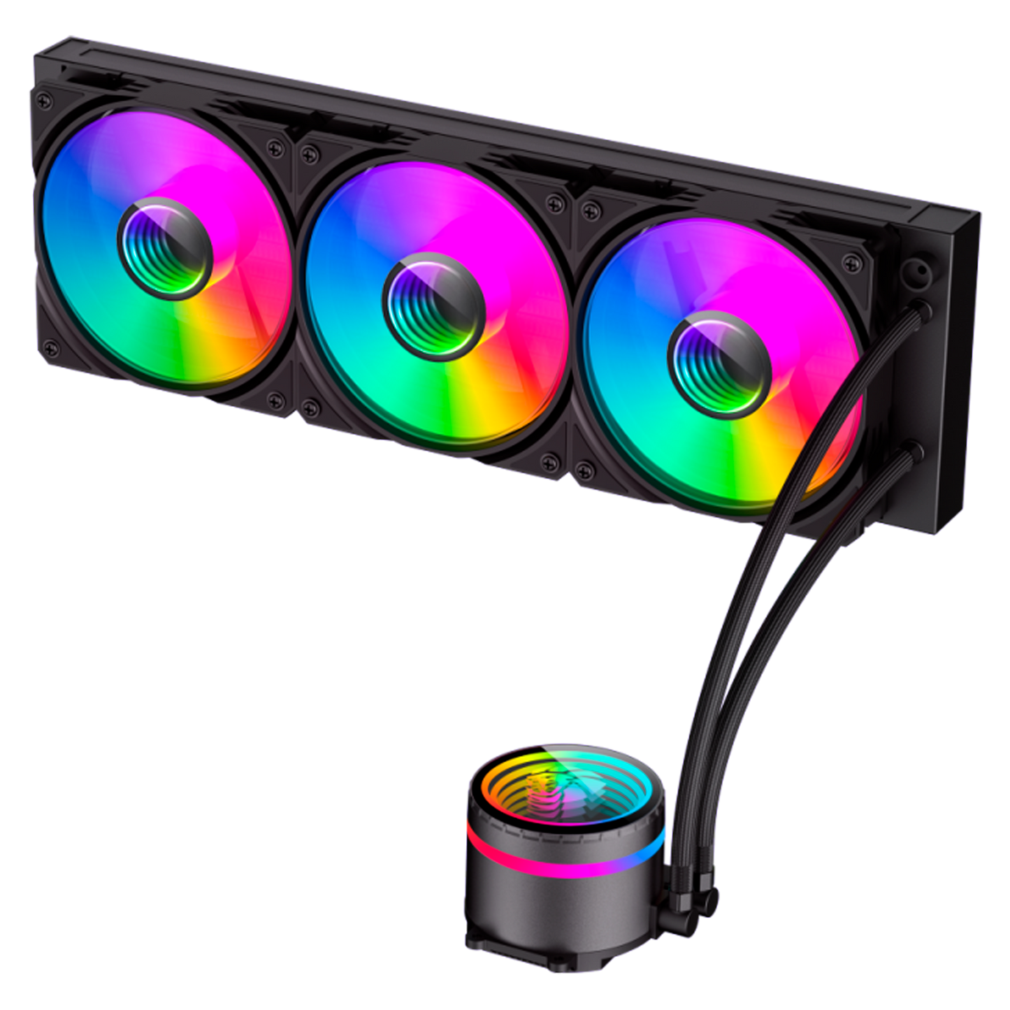 REFRIGERACION LIQUIDA GAMEMAX ICEBURG 360 INFINITY NEGRA