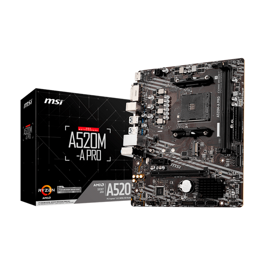 TARJETA MADRE MSI A520M-A PRO AM4