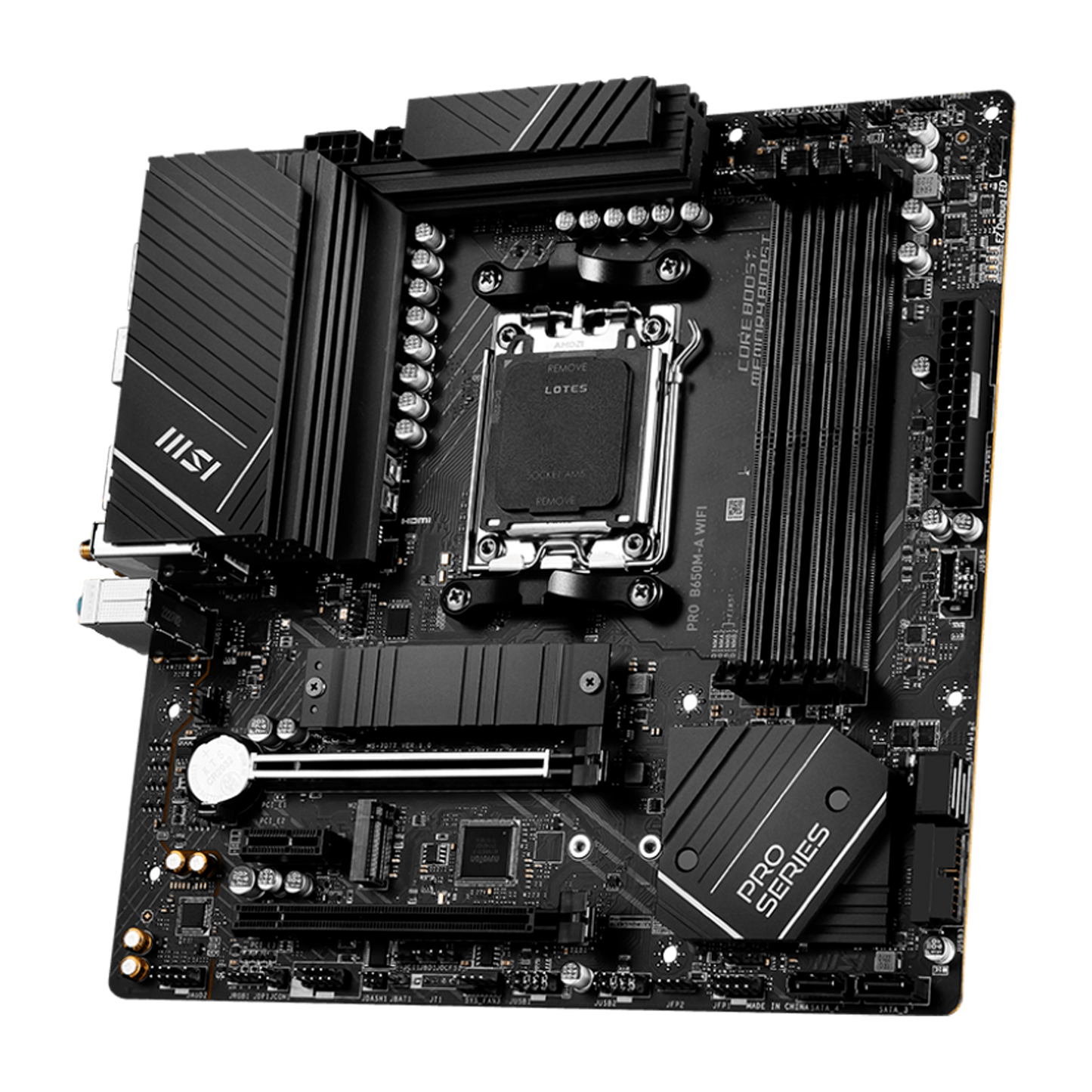 TARJETA MADRE MSI PRO B650M-A WIFI AM5
