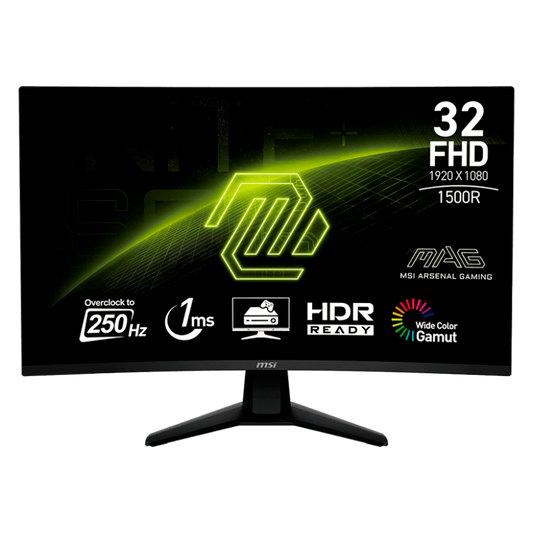 MONITOR MSI 32 PULGADAS MAG 32C6X CURVO 250HZ