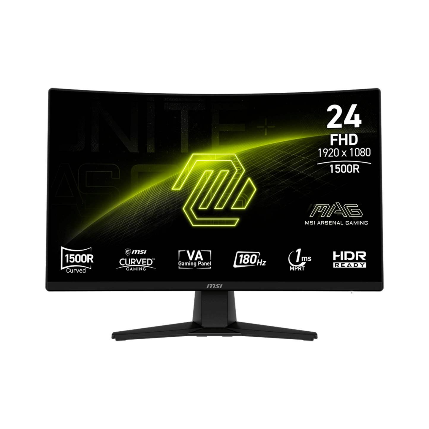Monitor MSI CURVO MAG 242C 24 Pulgadas