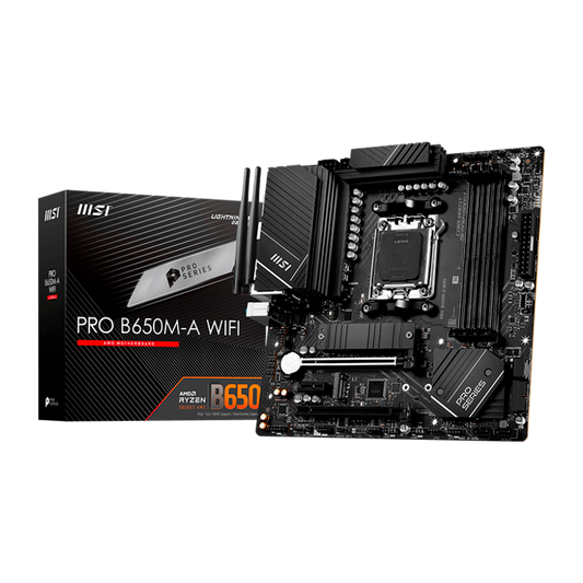 TARJETA MADRE MSI PRO B650M-A WIFI AM5