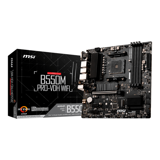 TARJETA MADRE MSI B550M PRO-VDH WIFI AM4