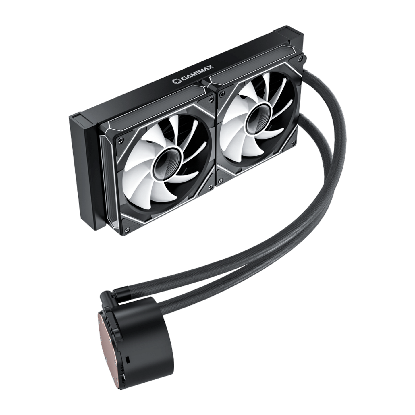 REFRIGERACION LIQUIDA GAMEMAX ICEBURG 240 DIGITAL NEGRA