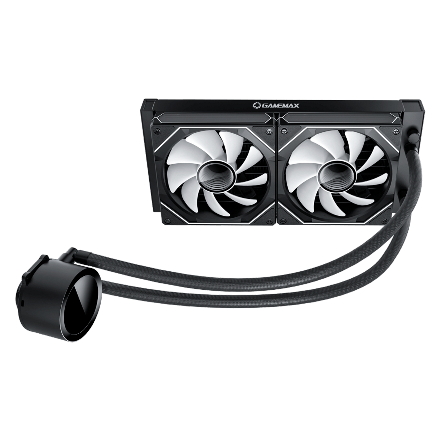 REFRIGERACION LIQUIDA GAMEMAX ICEBURG 240 DIGITAL NEGRA