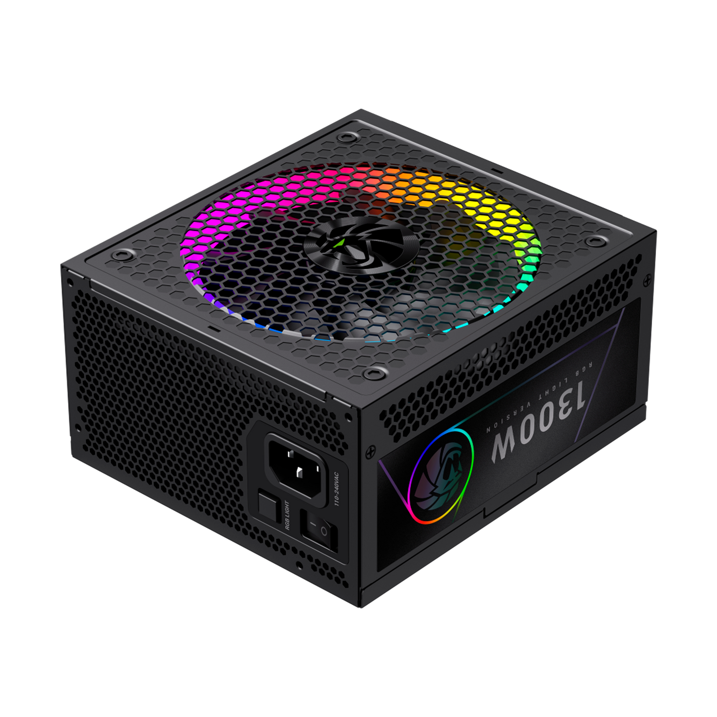FUENTE CERTIFICADA GAMEMAX 1300W RGB PRO 1300P 80+ PLATINIUM