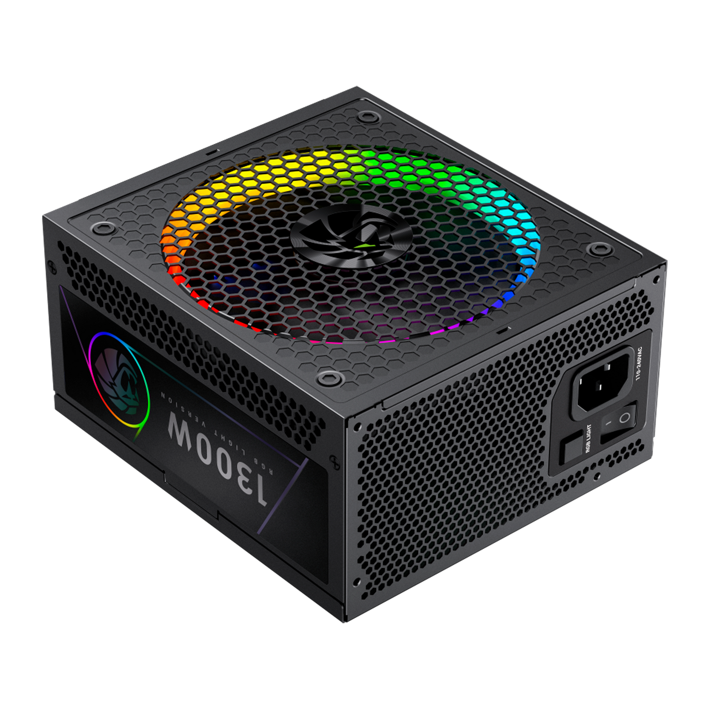 FUENTE CERTIFICADA GAMEMAX 1300W RGB PRO 1300P 80+ PLATINIUM