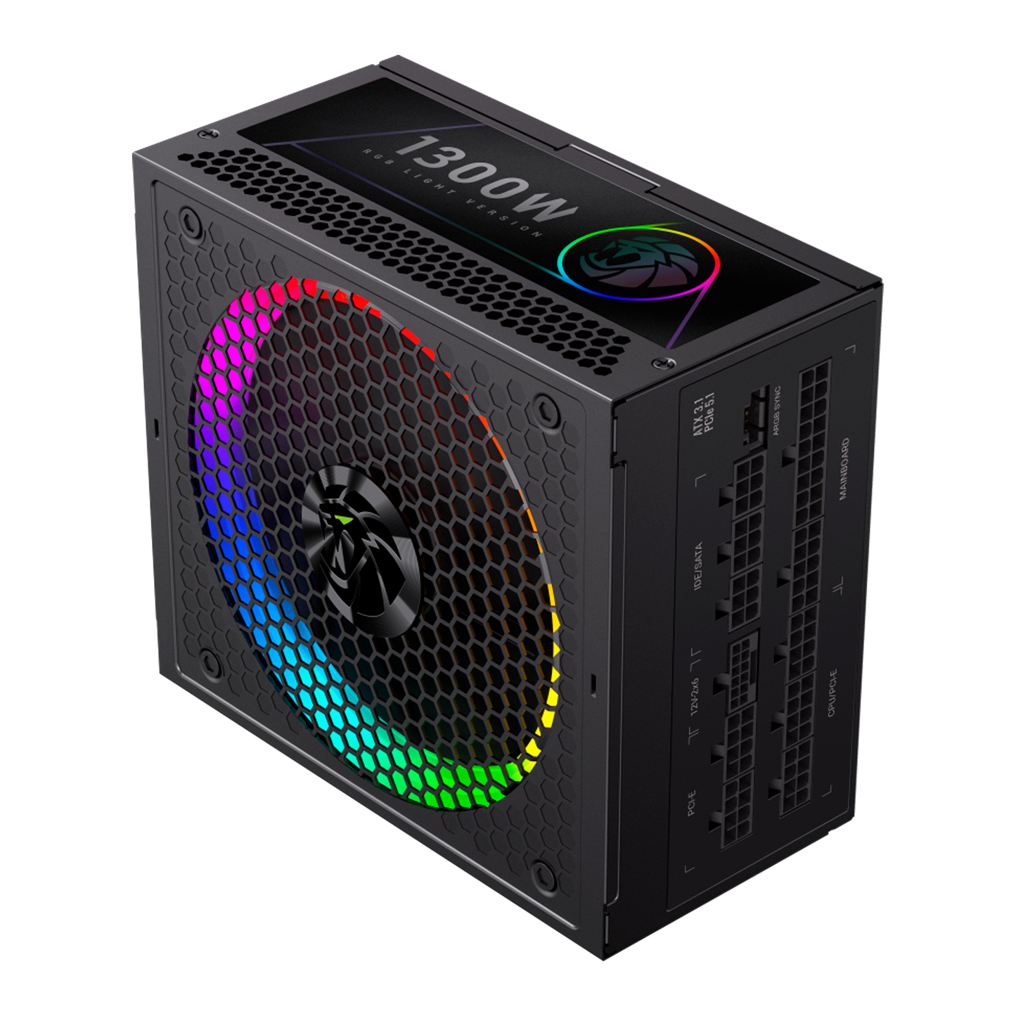 FUENTE CERTIFICADA GAMEMAX 1300W RGB PRO 1300P 80+ PLATINIUM