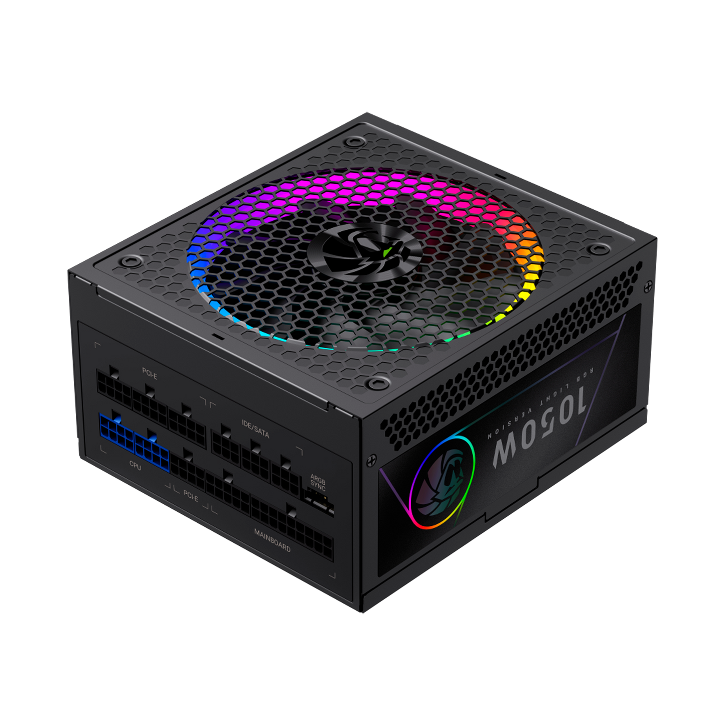 FUENTE CERTIFICADA GAMEMAX 1050W RGB 1050G 80+ GOLD