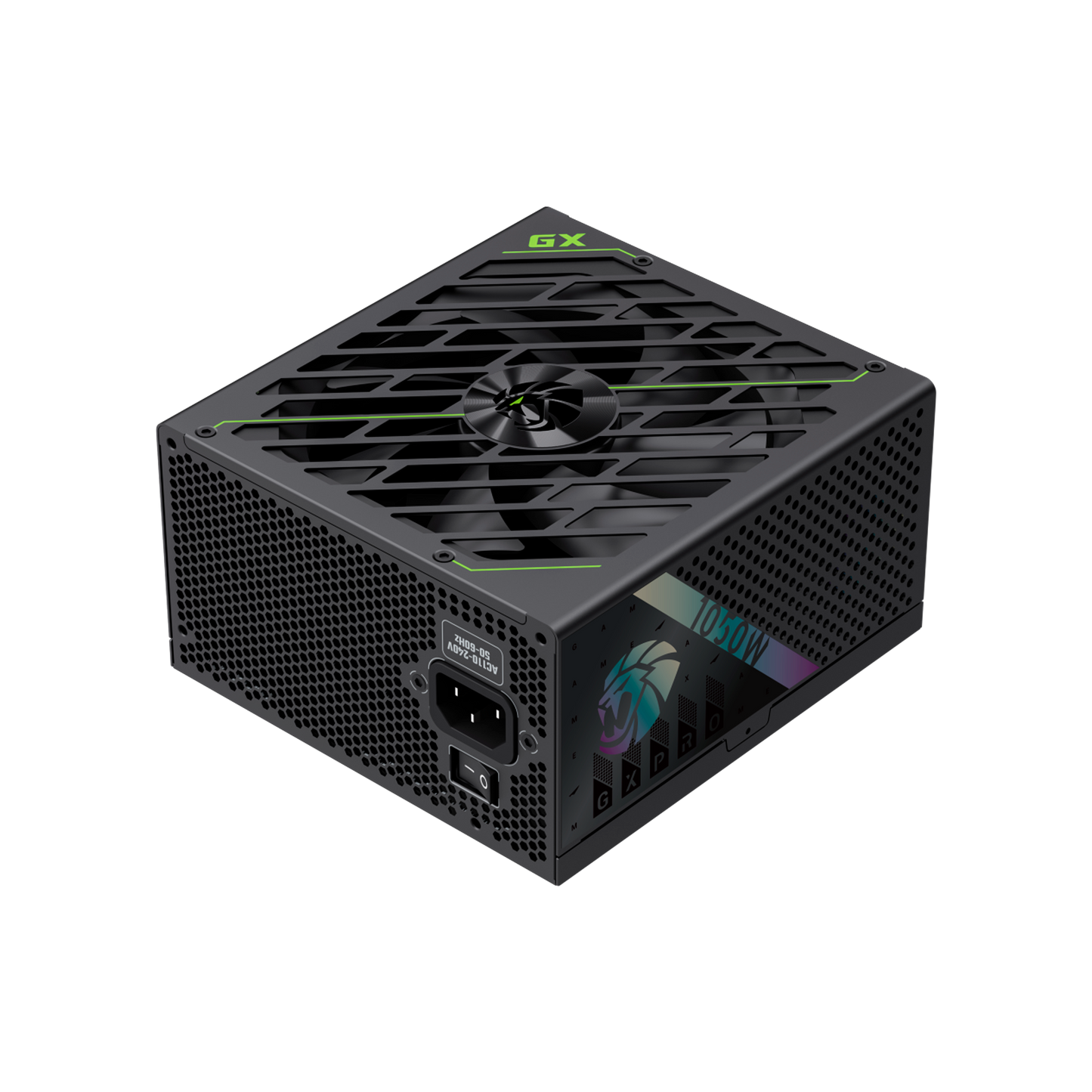 FUENTE CERTIFICADA GAMEMAX 1050W GX PRO 1050G 80+ GOLD