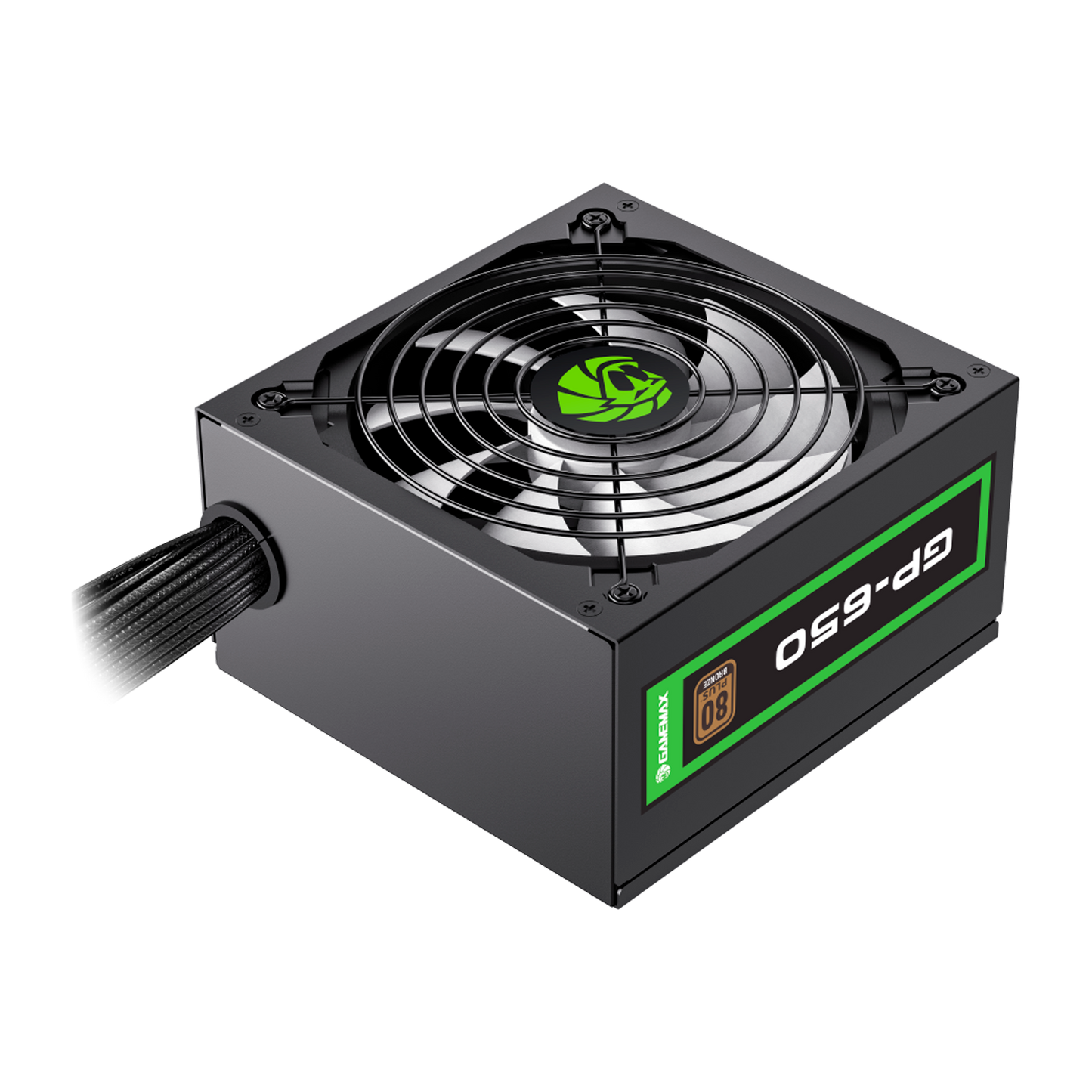 FUENTE CERTIFICADA GAMEMAX 650W GP-650 80+ BRONCE