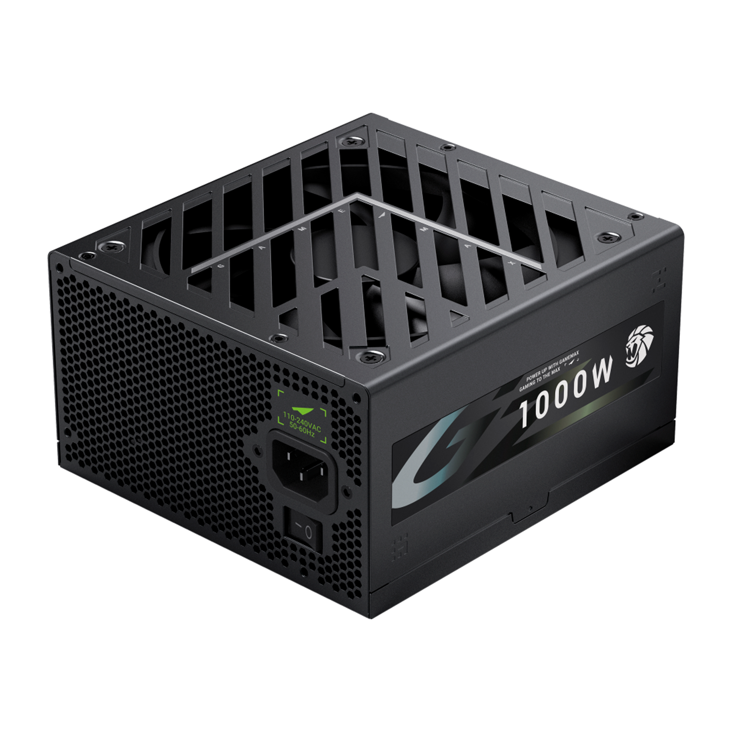 FUENTE CERTIFICADA GAMEMAX 1000W GZ 1000G 80+ GOLD
