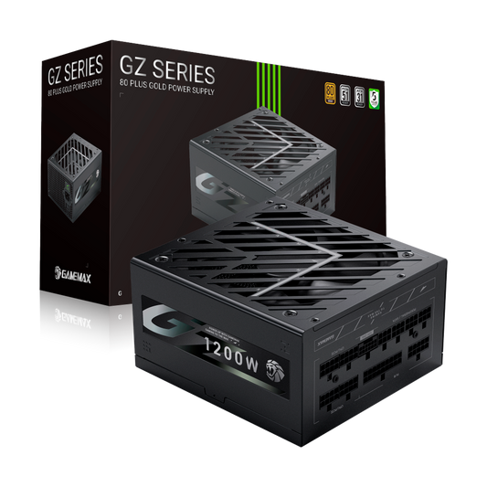 FUENTE CERTIFICADA GAMEMAX 1200W GZ 1200G 80+ GOLD