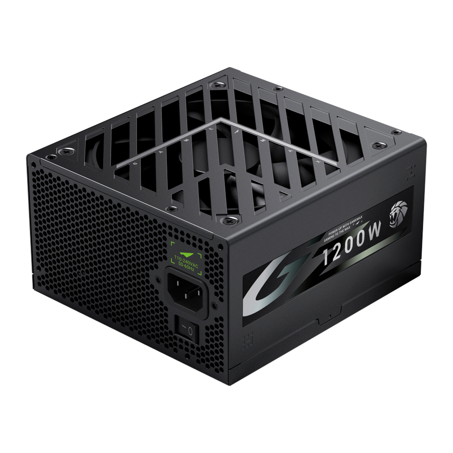 FUENTE CERTIFICADA GAMEMAX 1200W GZ 1200G 80+ GOLD