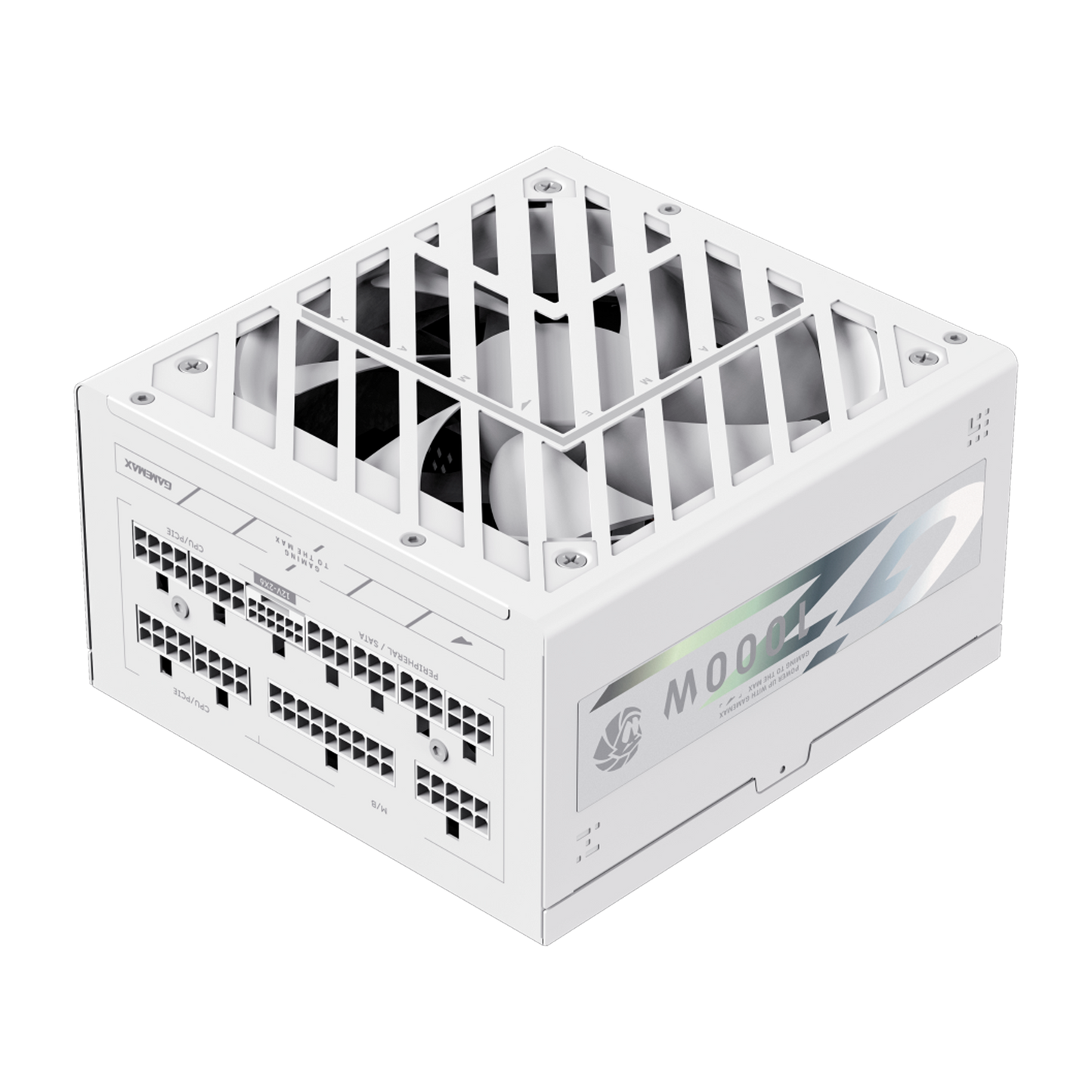 FUENTE CERTIFICADA GAMEMAX 1000W GZ 1000G 80+ GOLD BLANCA