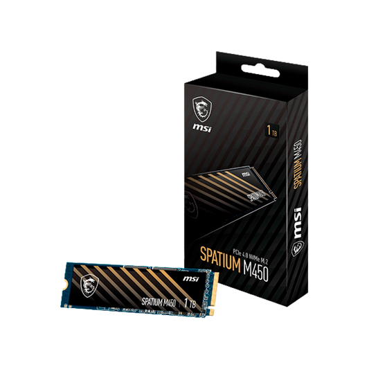 Disco M.2 1TB MSI SPATIUM M450 PCIe 4.0 NVMe