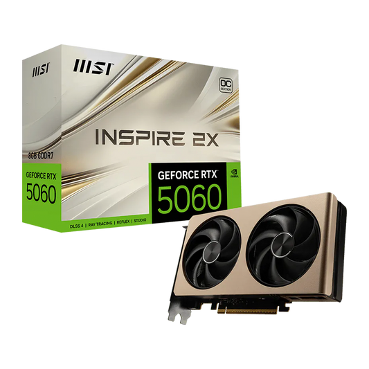 TARJETA DE VIDEO MSI RTX 5060 8G INSPIRE 2X OC