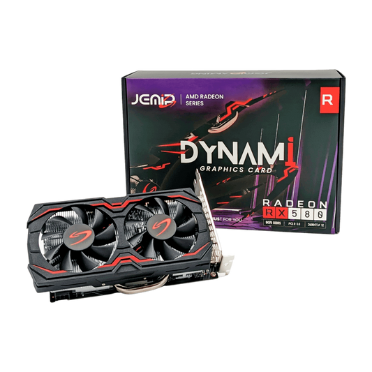TARJETA DE VIDEO JEMIP AMD RX 580 8GB
