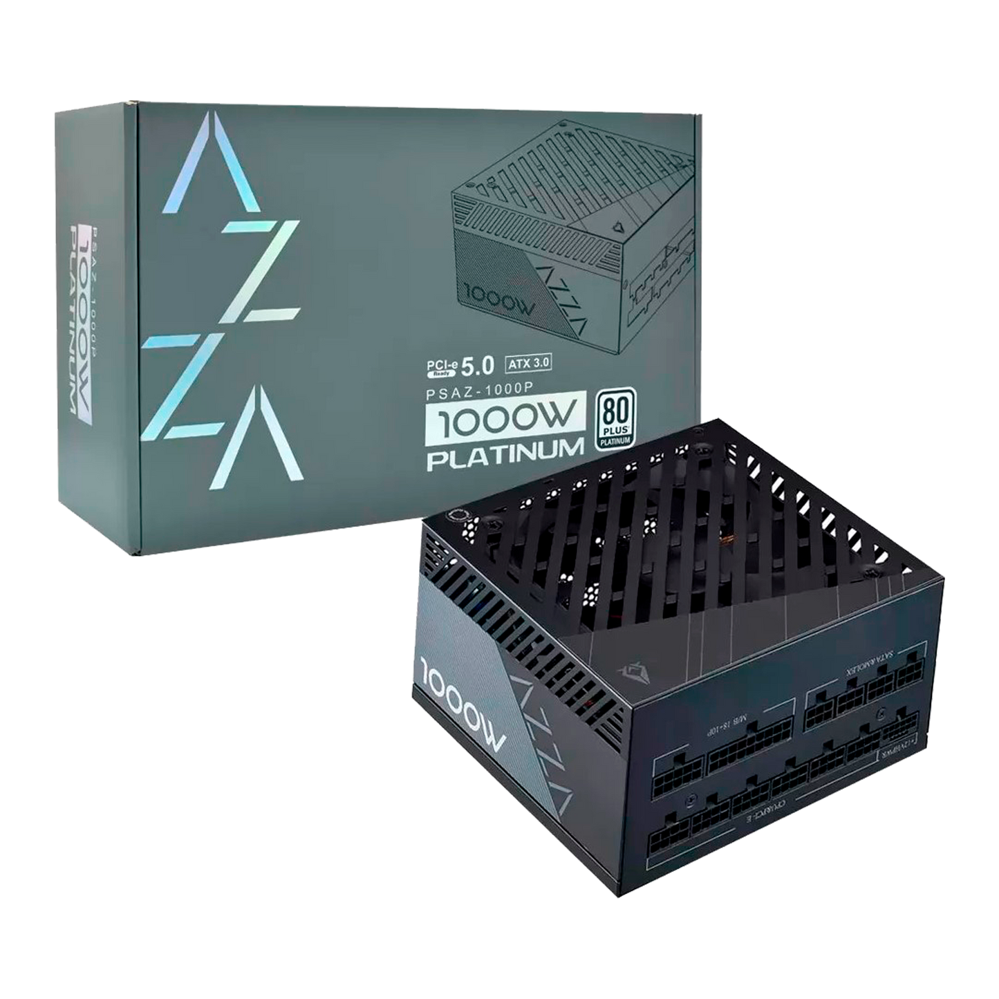 FUENTE CERTIFICADA 1000W AZZA PSAZ-1000P(ATX3.1) PLATINIUM