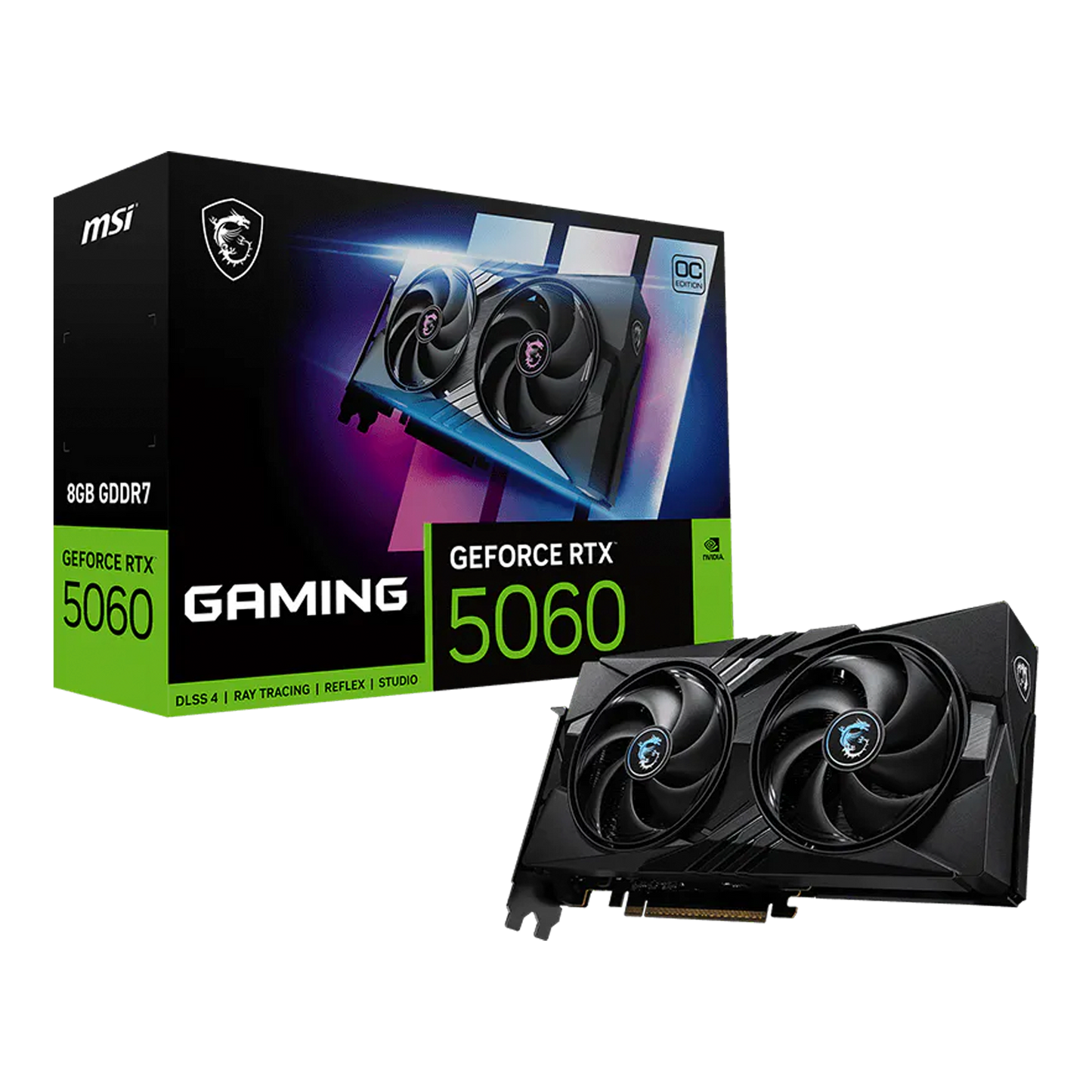 TARJETA DE VIDEO MSI RTX 5060 8G GAMING OC
