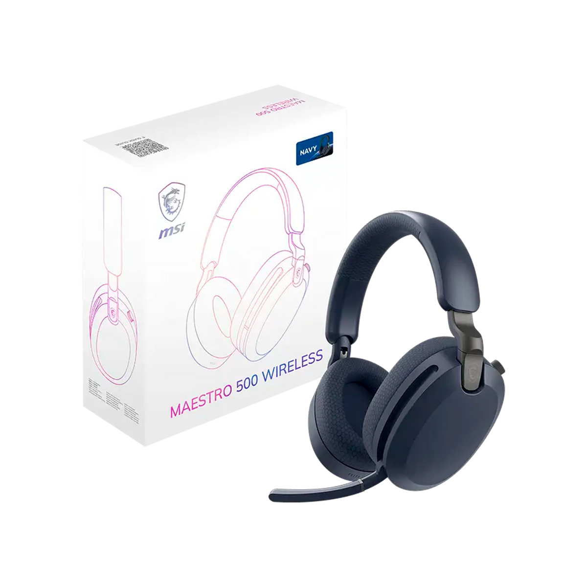 AUDIFONOS GAMER MSI MAESTRO 500 INALAMBRICOS