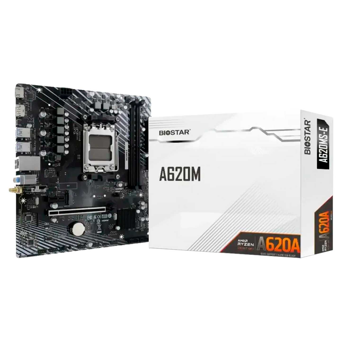 TARJETA MADRE BIOSTAR A620MS-E WIFI AM5