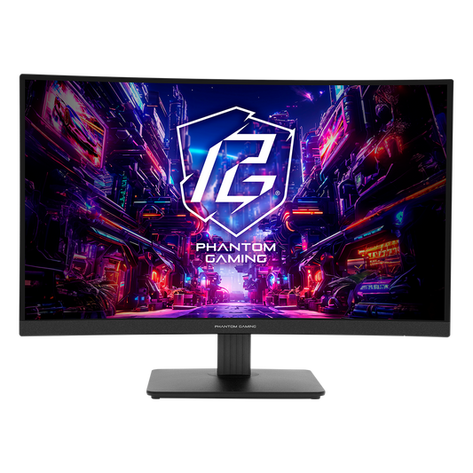 MONITOR ASROCK 27 PULGADAS PG27QRT1B  CURVO 180HZ