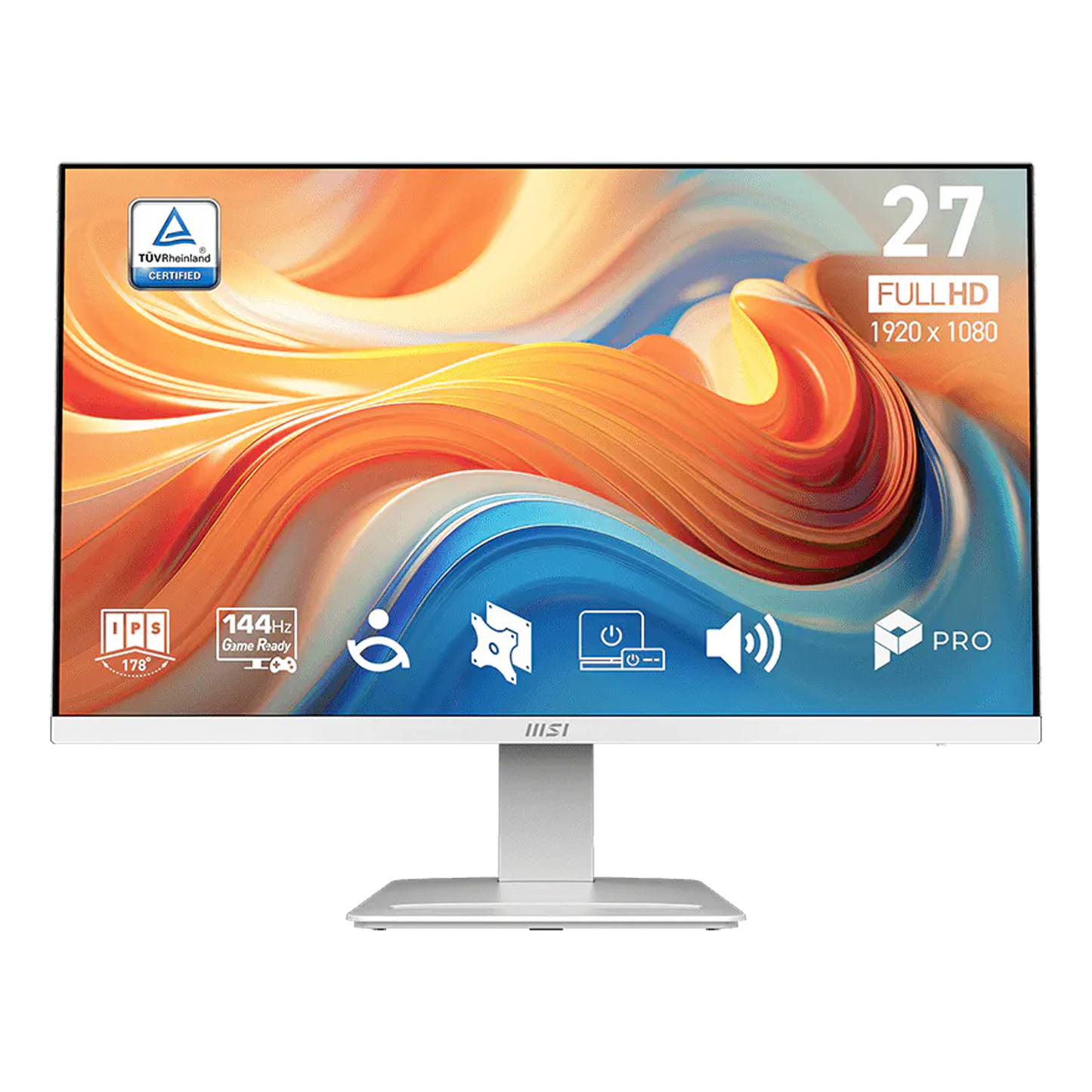 MONITOR MSI 27 PULGADAS PRO MP273W E14A PLANO 144HZ