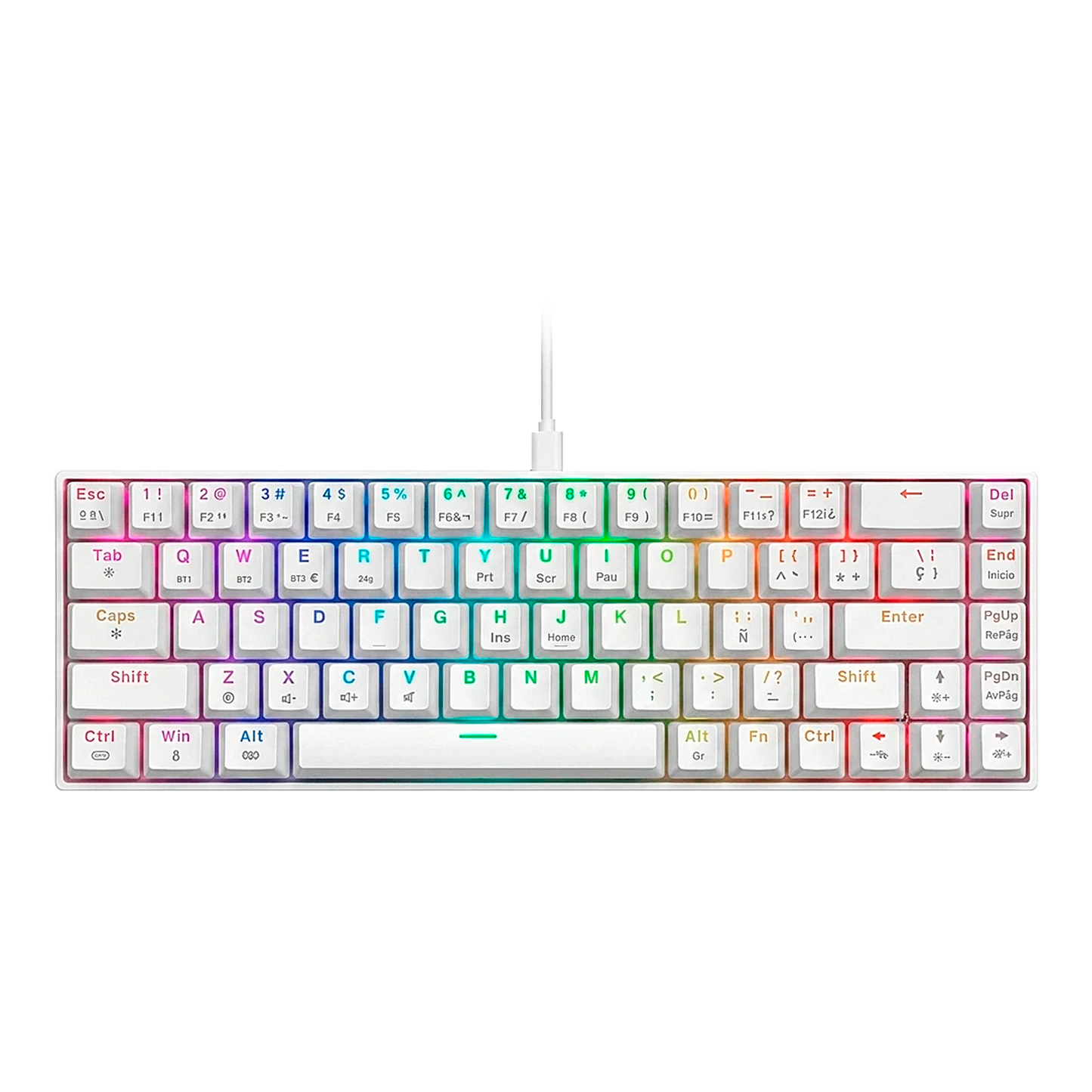 TECLADO ACER GAMING NITRO OKR252 TRI-MODO MECANICO