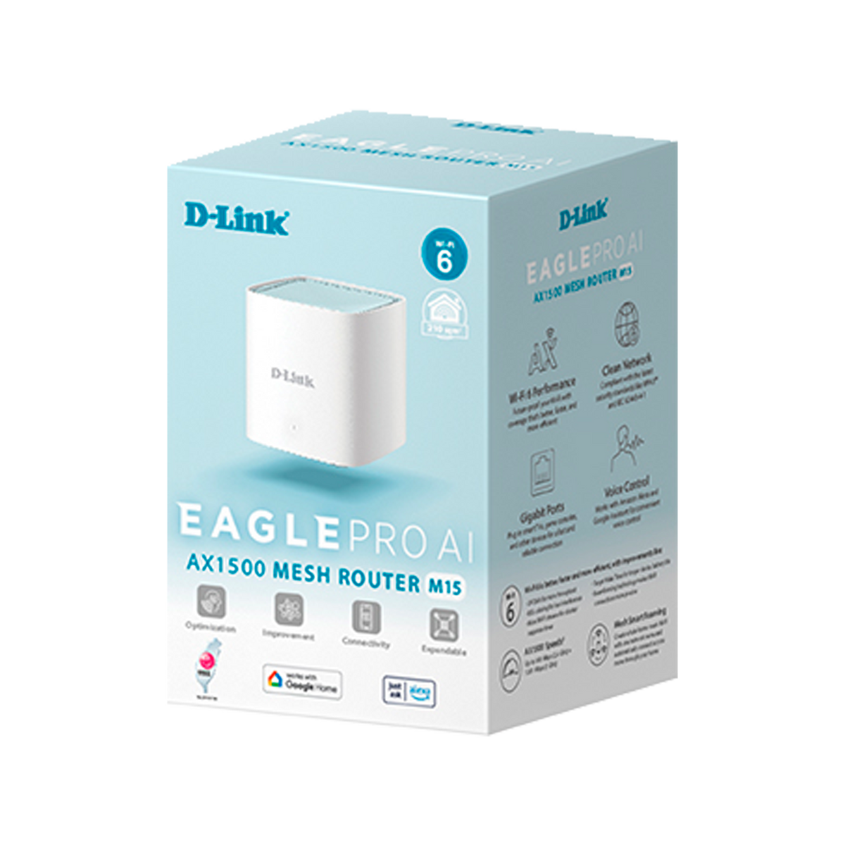 ROUTER D-LINK AX1500 M15-2 EAGLE PRO MESH (PACK 2) WIFI 6