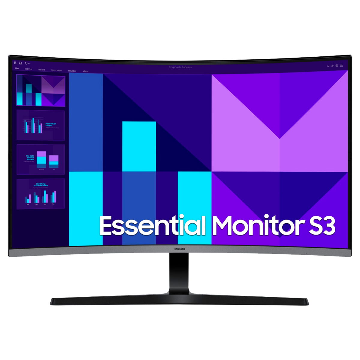 MONITOR SAMSUNG 32 PULGADAS ESSENTIAL S39GD CURVO