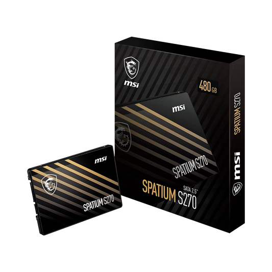 Disco Solido 480GB MSI SPATIUM S270 SATA 2.5"