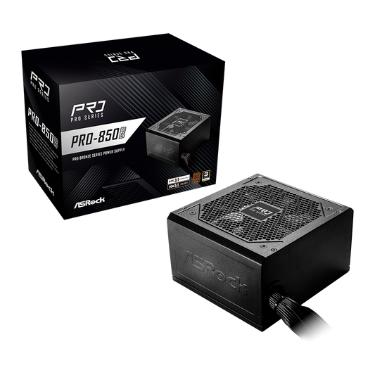 FUENTE DE PODER ASROCK 850W GAMING PRO-850B ATX 3.1