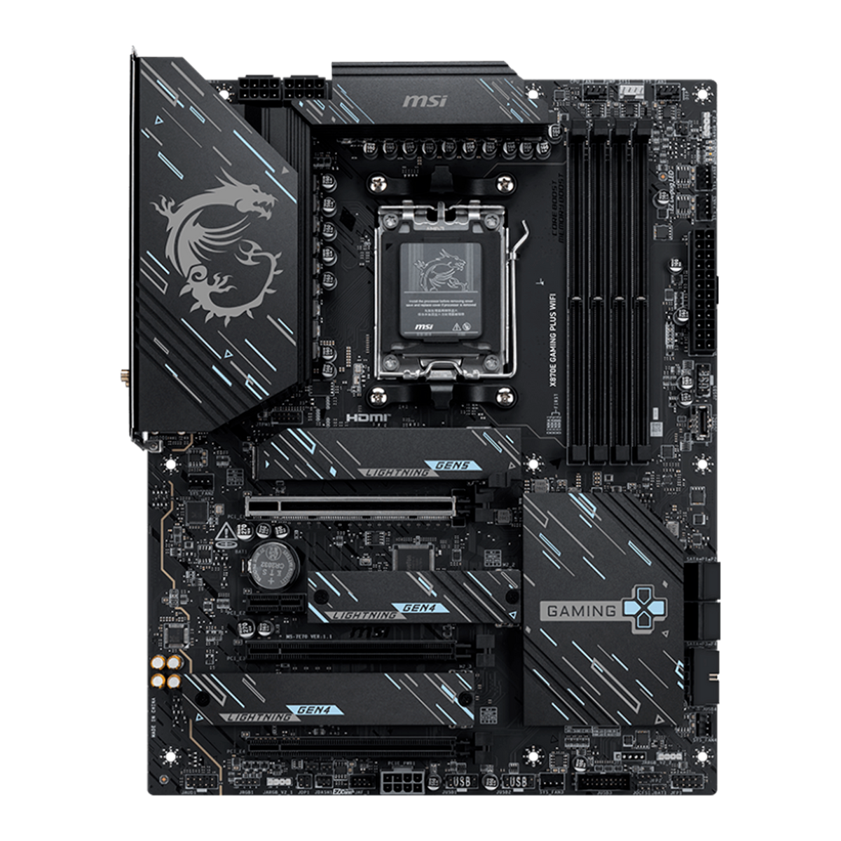TARJETA MADRE MSI X870E GAMING PLUS WIFI AM5