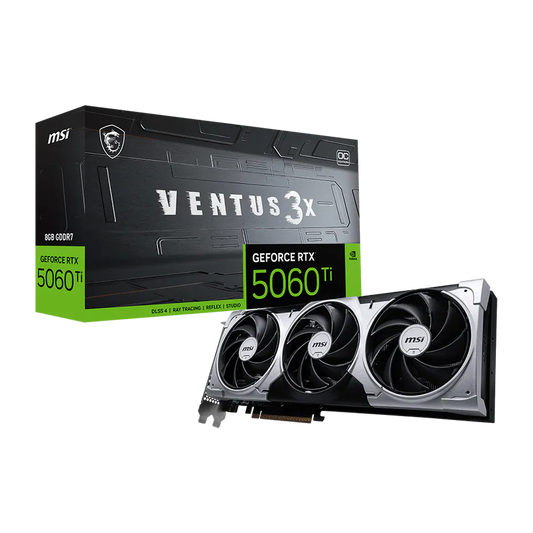 TARJETA DE VIDEO MSI RTX 5060TI 8G VENTUS 3X OC