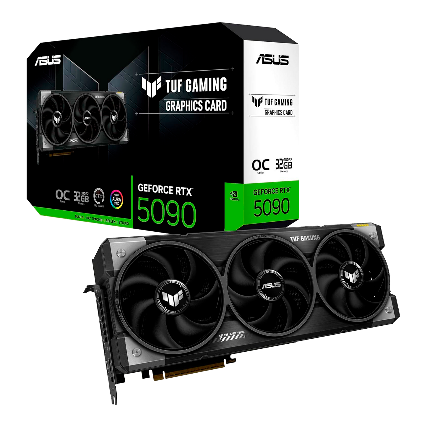 TARJETA DE VIDEO ASUS TUF GAMING RTX 5090 32GB GDDR7 OC Edition