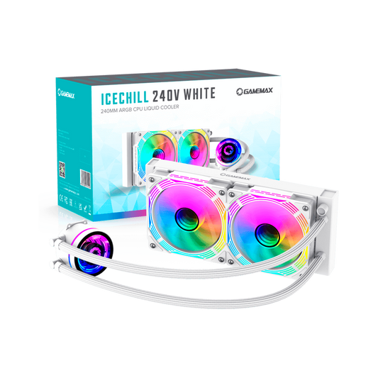 REFRIGERACION LIQUIDA GAMEMAX ICE CHILL 240V BLANCO