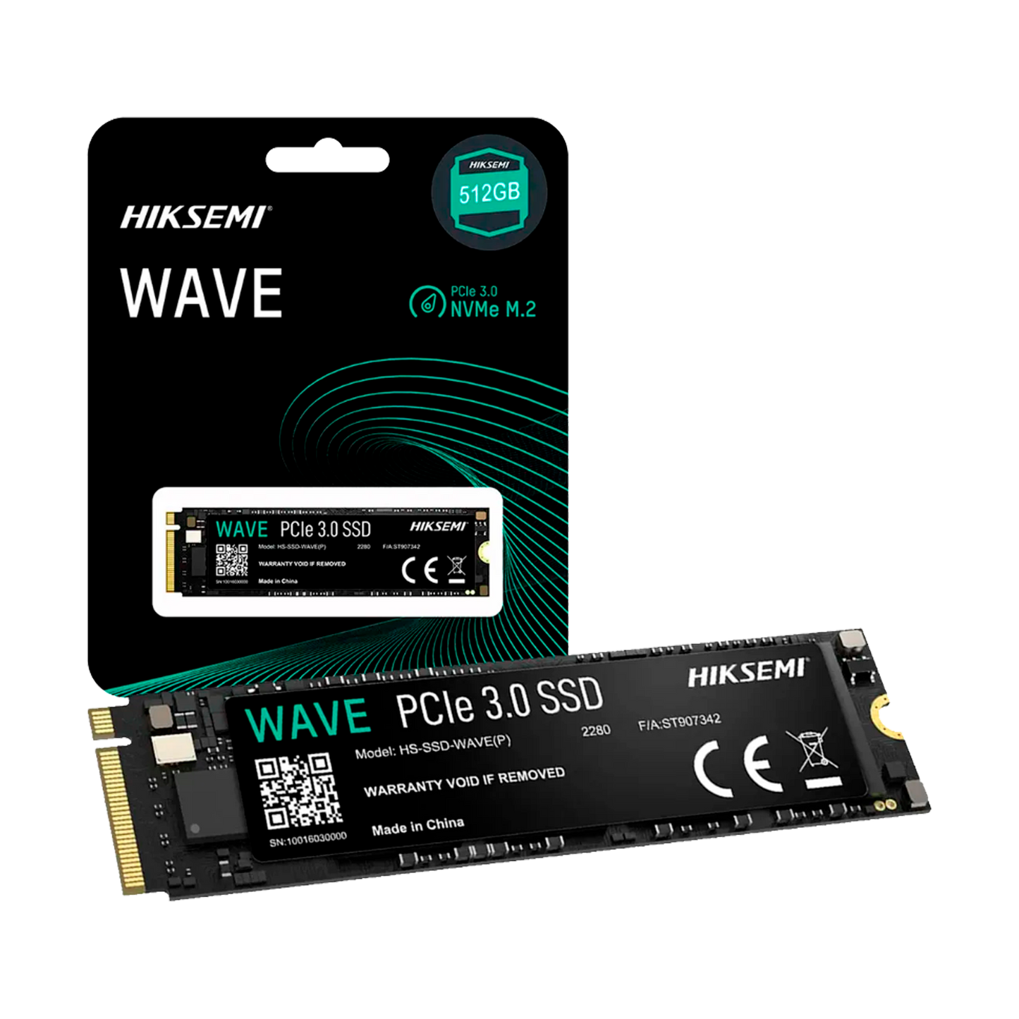 Disco M.2 512GB HIKSEMI WAVE PCIe 3.0 NVMe