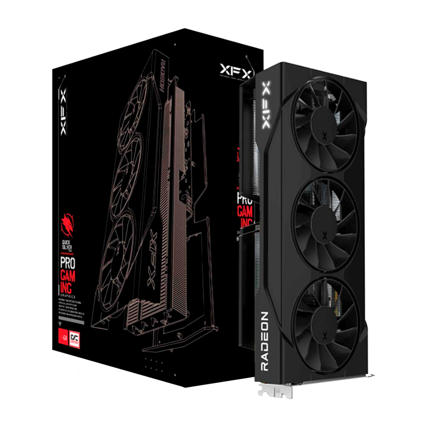 TARJETA DE VIDEO XFX AMD Radeon RX 9060 XT (16 GB)