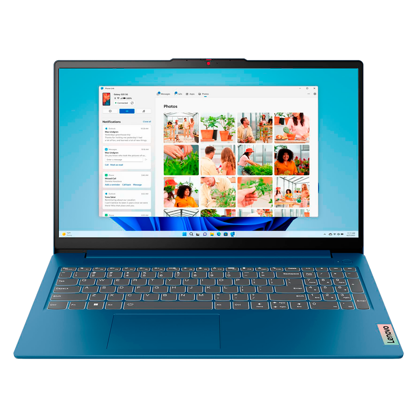 LAPTOP LENOVO IDEAPAD SLIM 3 AMD RYZEN 5 40 8GB DDR5 256 M.2
