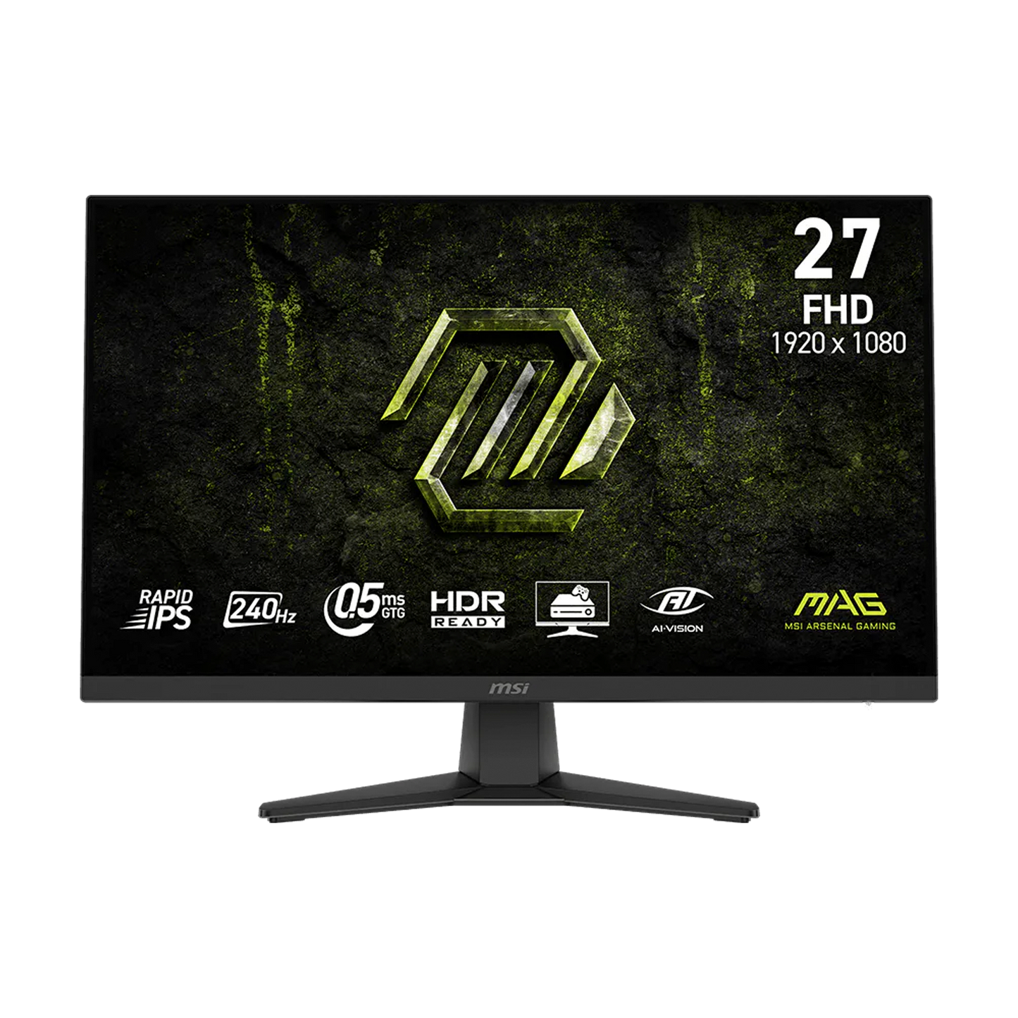 MONITOR MSI 27 PULGADAS MAG 272F X24 PLANO 240HZ