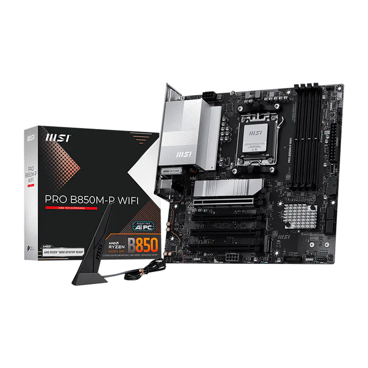 TARJETA MADRE MSI PRO B850M-P WIFI AM5