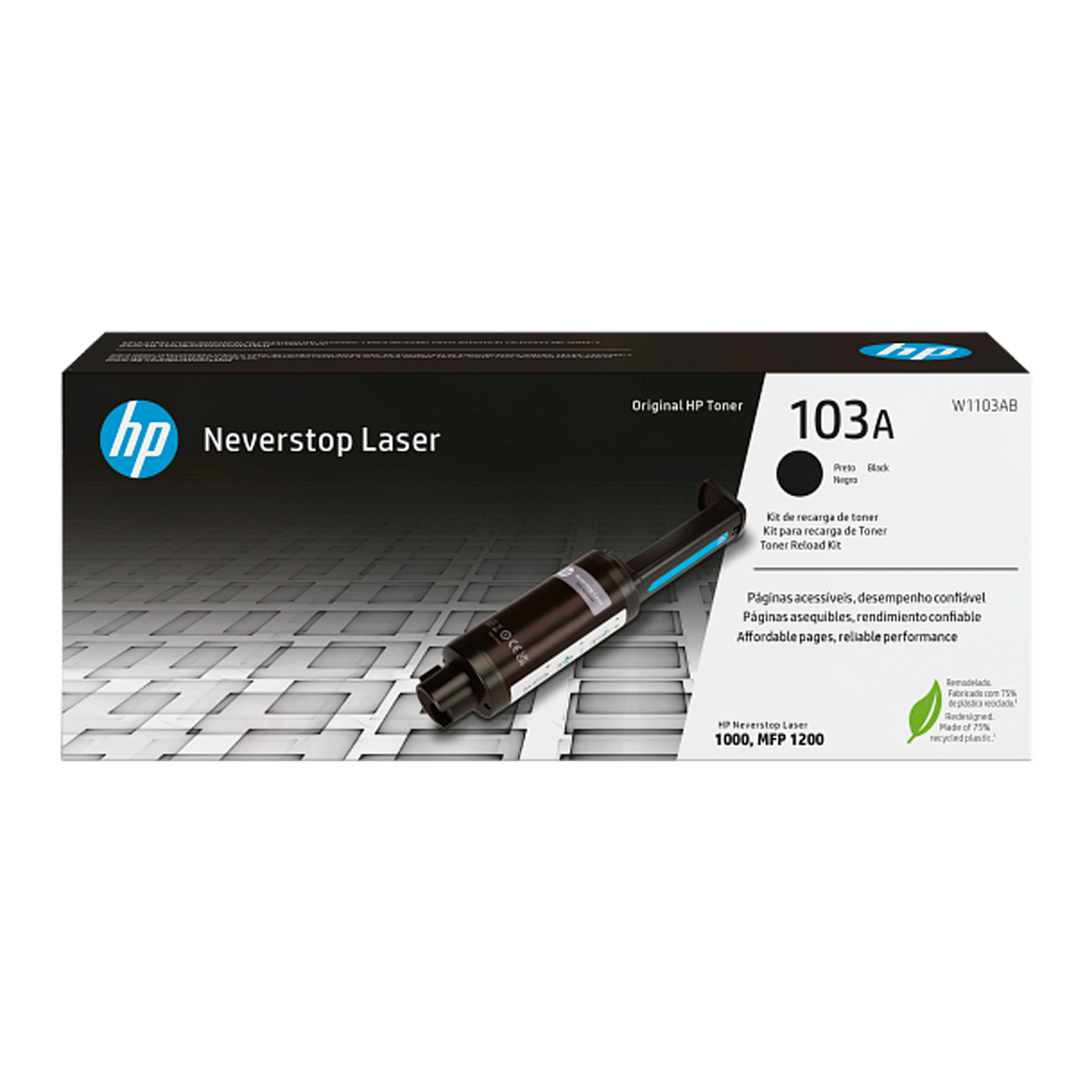 KIT DE RECARGA DE TONER ORIGINAL HP LASER 103A