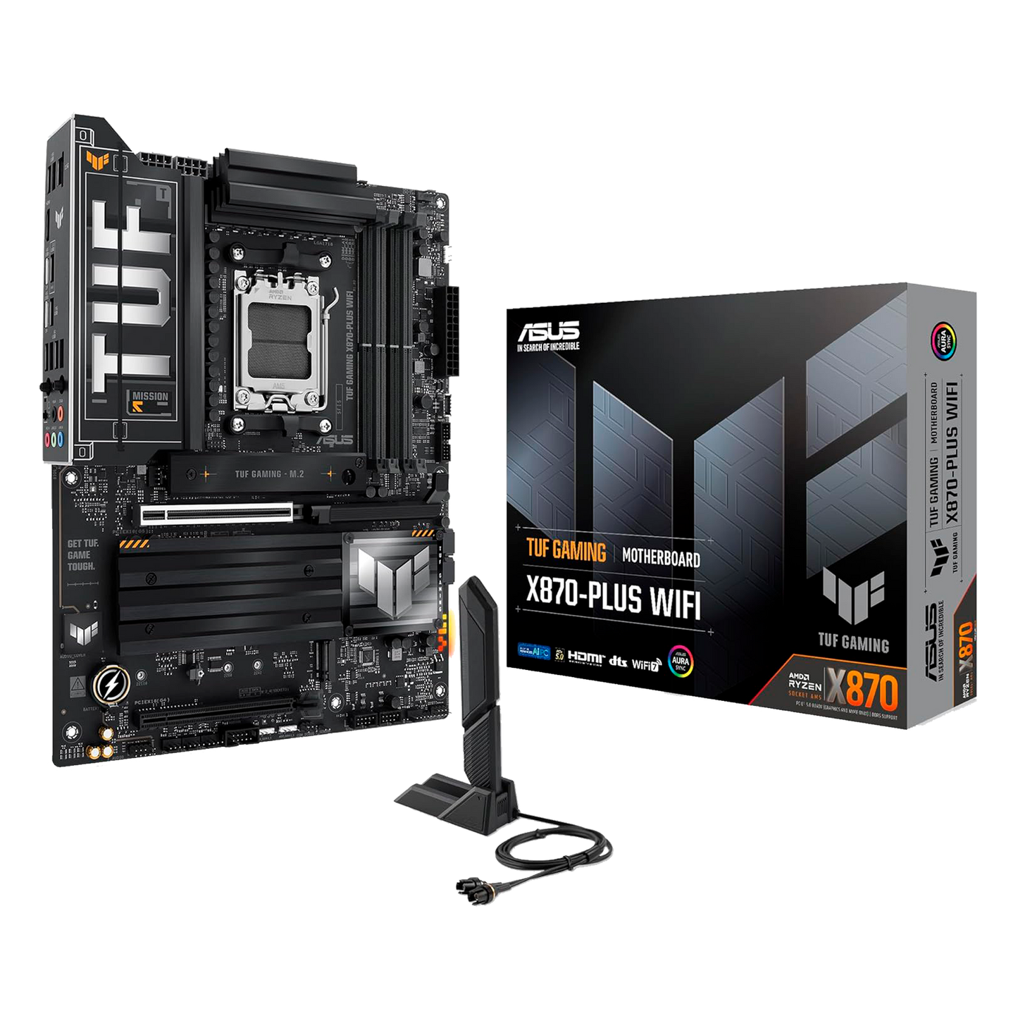TARJETA MADRE ASUS TUF GAMING X870-PLUS WIFI AM5